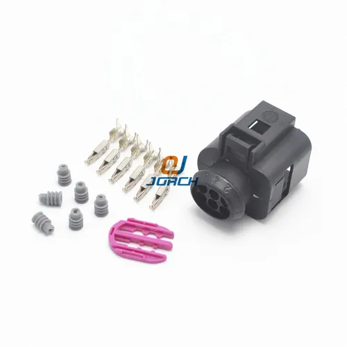 Imagen 2 del producto 5 Juegos de 6 pines 1,5mm enchufe impermeable elemento de Control de válvula de acelerador conector VW Audi 1J0 973 713 1J 0973713