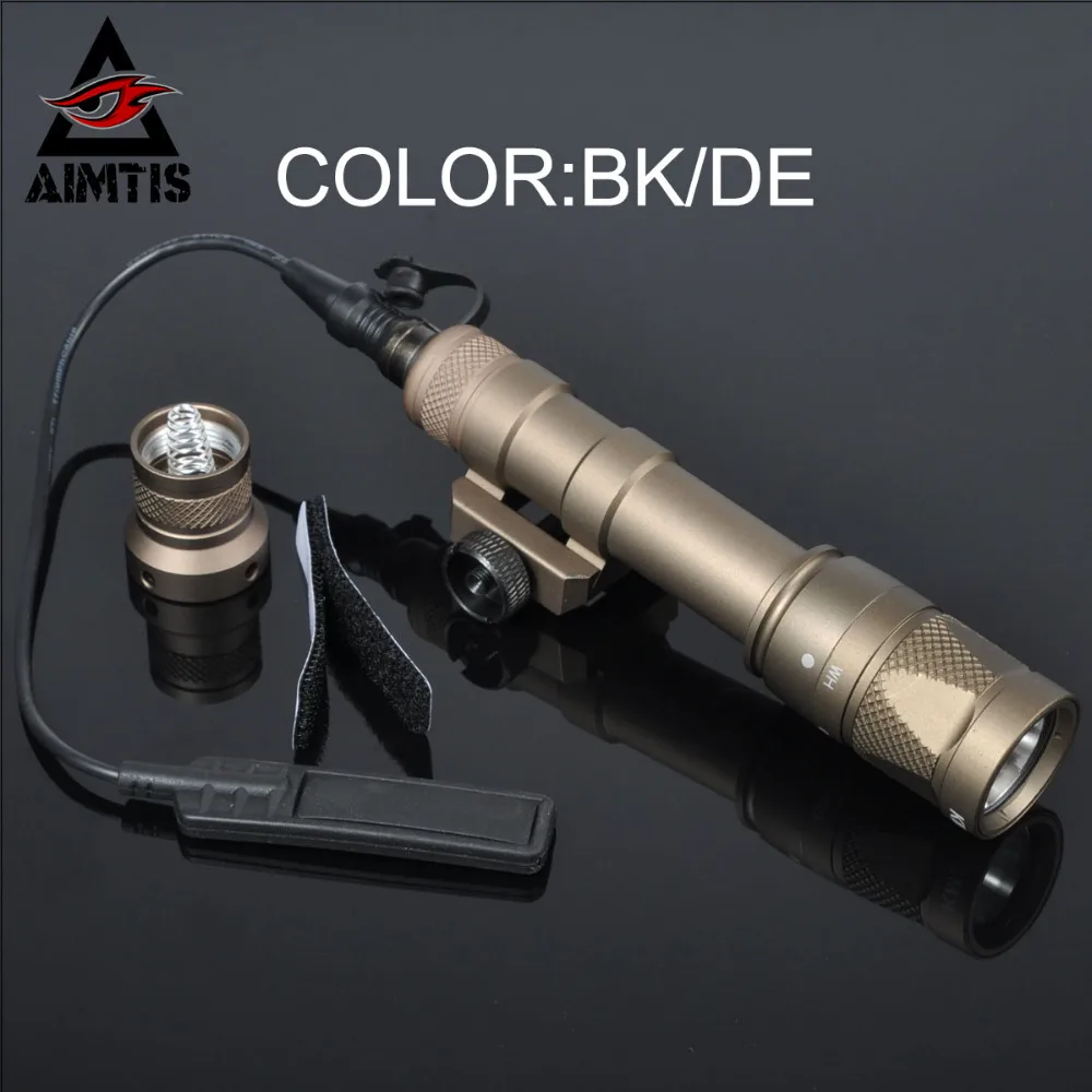 AIMTIS M600V IR Light Scout NV Hunting Night Evolution LED Flashlight Armas Tactical Infrared Weapon Light For Outdoor Sports