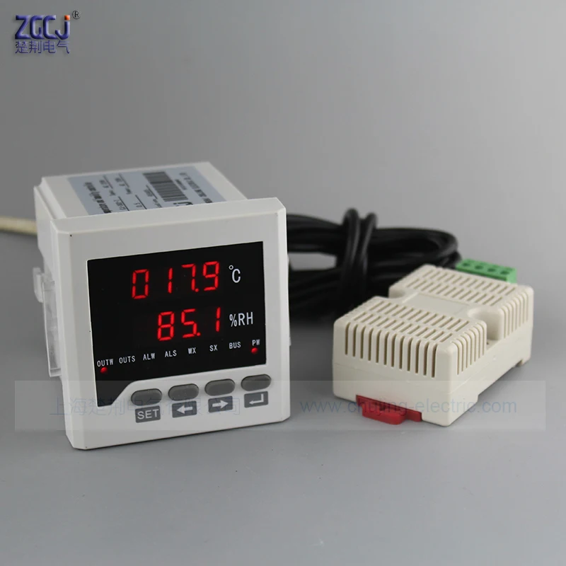 High accuracy digital Temperature and humidity controller with RS485 communication function humiture meter