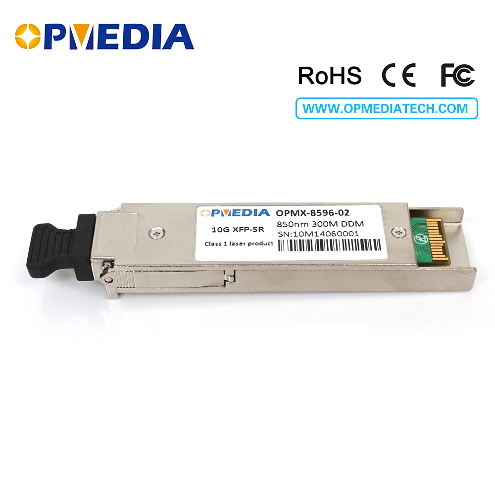 For D-Link 10GBASE-SR,10G 850nm 300m XFP transceiver DDM function,dual LC connectors,10G SFP+ SR optical module