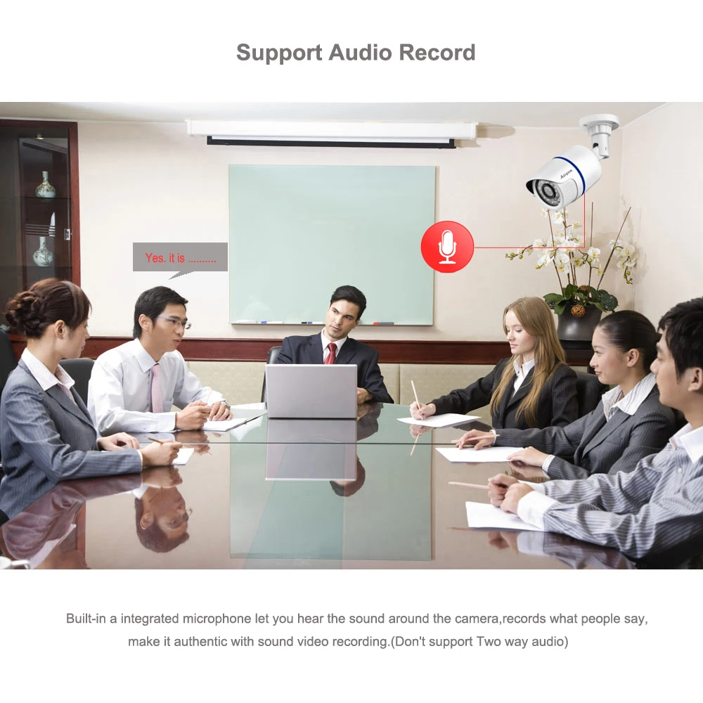 Câmera de segurança azishn, câmera hd 1080p h.265 2mp 25fps hd, bala ao ar livre, ia, smart home, detector de movimento, rtsp p2p hd xmeye