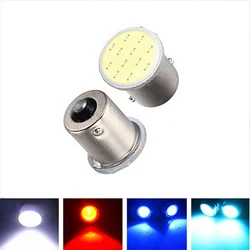 2017 슈퍼 화이트 Cob p21w led 12SMD 1156 ba15s 12V 전구 RV 트레일러 트럭 자동차 스타일링 라이트 주차 자동 led 자동차 램프, 2 개