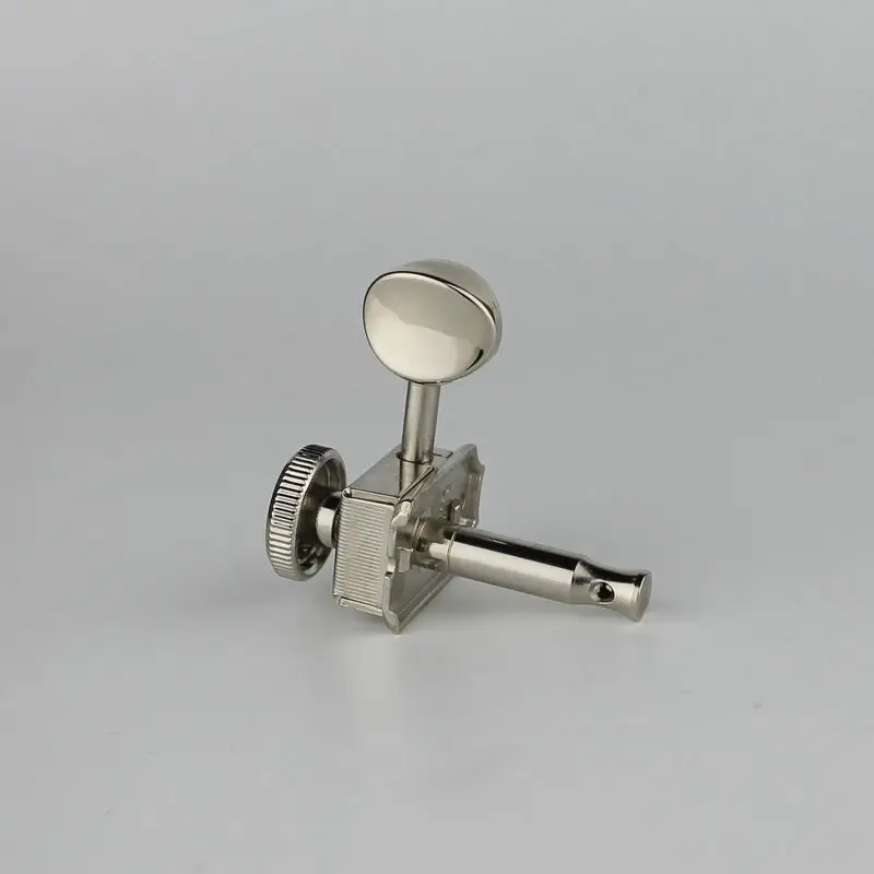 GUYKER Vintage Nickel/Chrom Schloss String Tuner Elektrische Gitarre Mechaniken Mechaniken Für ST TL Gitarre Tuning Pegs