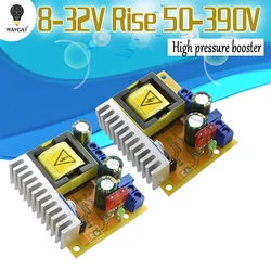 DC-DC Boost Converter 8-32V to 45-390V High Voltage ZVS Capacitor Charging Board 220V 110V