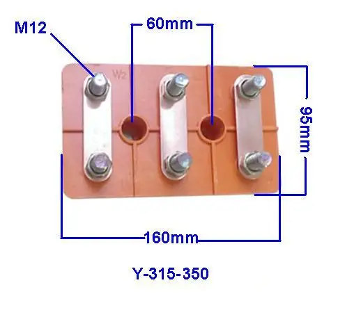 Free Shipping Y315-350 Connecting Terminal Splice Terminal Block Terminal Plate Patch Board  Water Pump Electric Motor