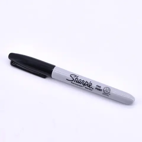 1pc Sharpie Pen Normal Pen not Gimmick Pen Black Marker Pen for Magician Magic Accessories Close Up Tricks Accessory