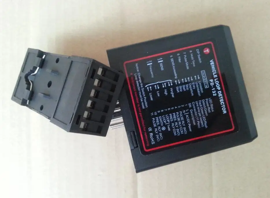 Single Channel Voertuig Loop Detector/Metal Detector Voor Openbare Toegangscontrole