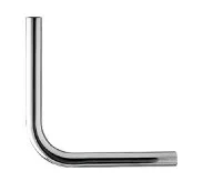 Thickened stainless steel plating 1 inch elbow urinals accessories 30 * 30 flush valve tube urinating tank tube