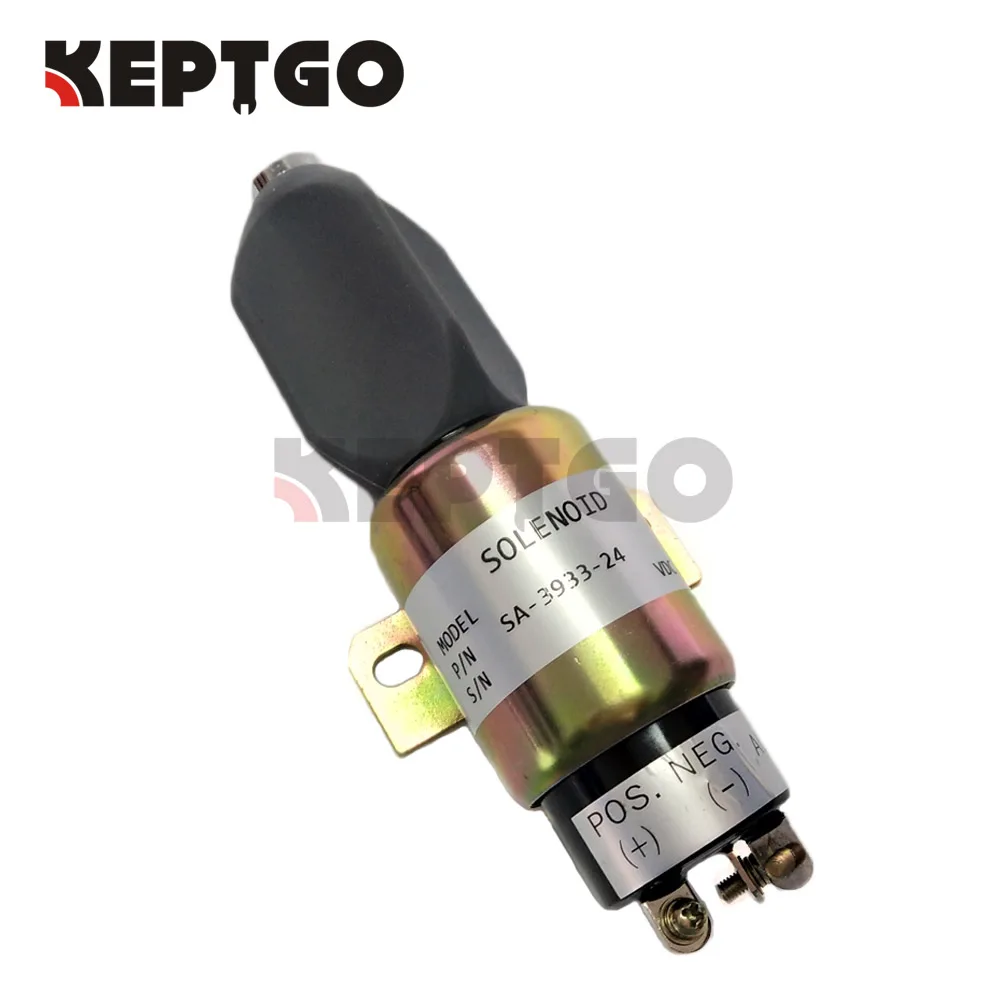 NEW Stop Shutoff Solenoid 3864274 24V for For Cummins Caterpillar E70B SA-3933-24 SA-3766T-24 1751-2467UIB1S5A 1751-24E7U1S1S5