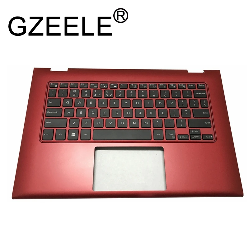 GZEELE NEW FOR Dell inspiron 13 7000 7347 7348 7352 7353 7359 PALMREST US TI Thailan KEYBOARD BEZEL upper case topcase cover