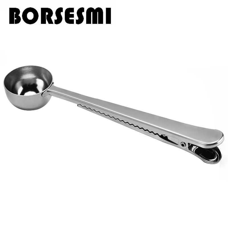 

200pcs/lot Stainless Steel 2 in 1 Measuring Cup Measuring Spoons Scoop For Baking Sugar Coffee Measuring Tools fruit spoon