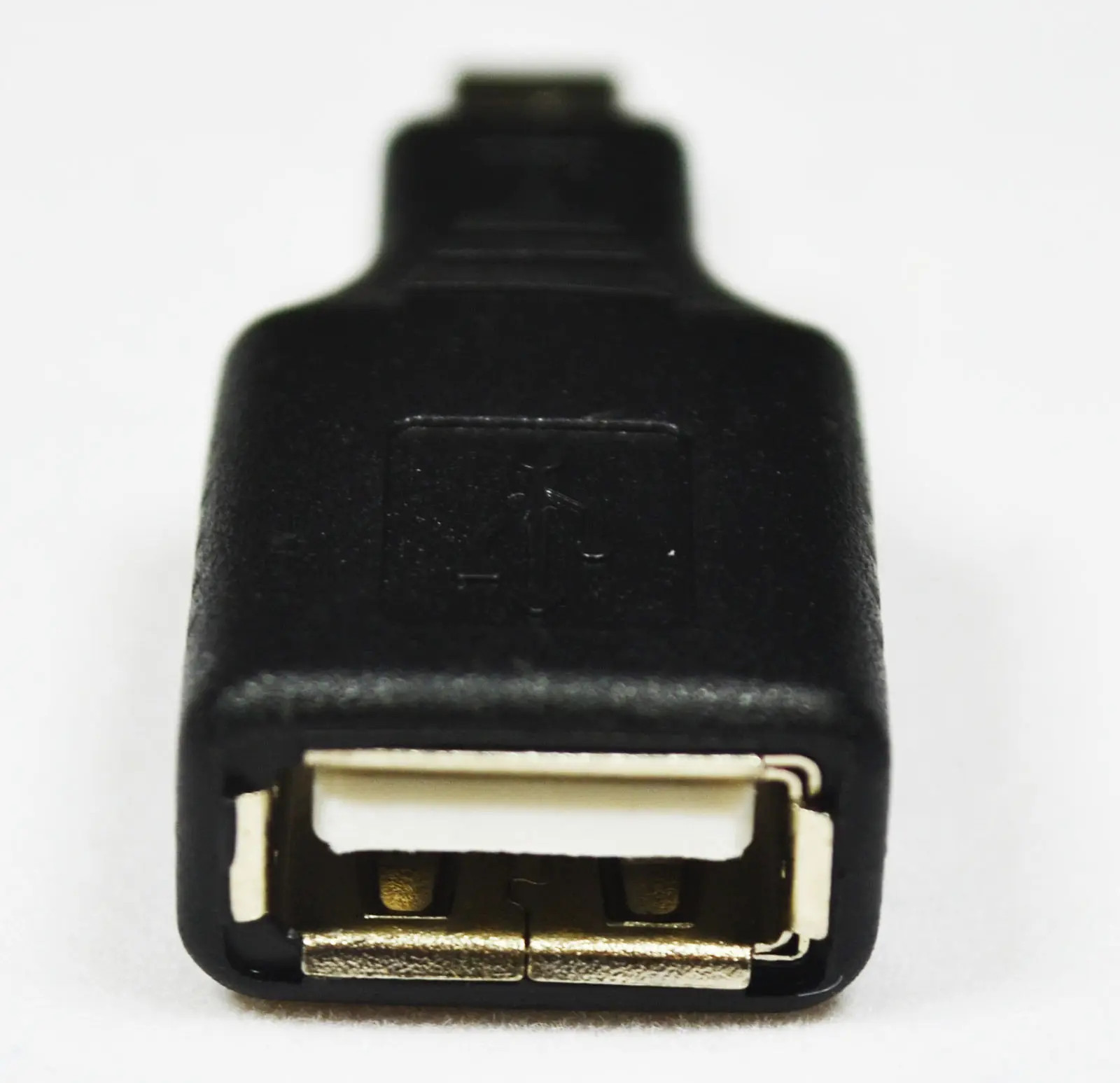 100pcs F/M USB 2.0 Female to Mini USB 5Pin Male OTG Adapter Connector wholesale