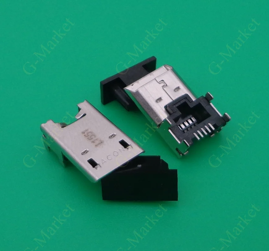 B TYPE Micro usb Connector jack port For Asus Transformer Book T100 T100T T100TA K004 T300 T300LA charging Female socket