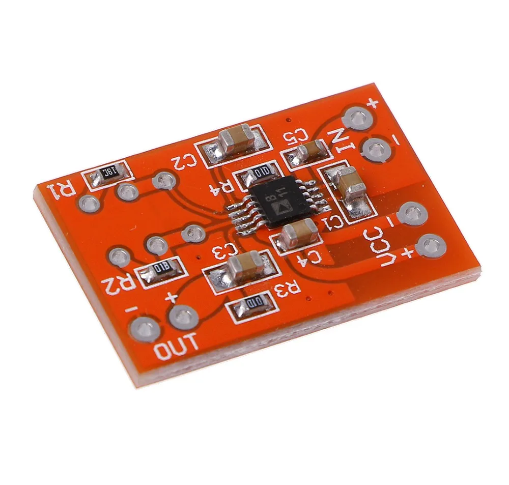 SSM2167ไมโครโฟน Preamplifier Board ต่ำเสียงรบกวน COMP การบีบอัดโมดูล 3V-5V Hyq