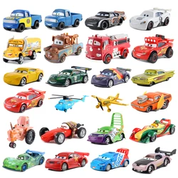 Disney Pixar 2/3 toy car McQueen car king 1:55 die-cast metal alloy model toy car 2 children birthday / Christmas gift