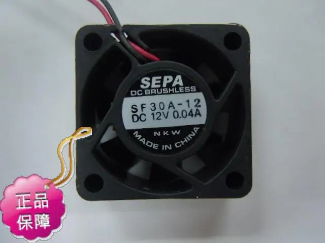 

NEW SEPA sf30a-12 12V 0.04A 3010 silence Graphics card silence 3CM cm cooling fan