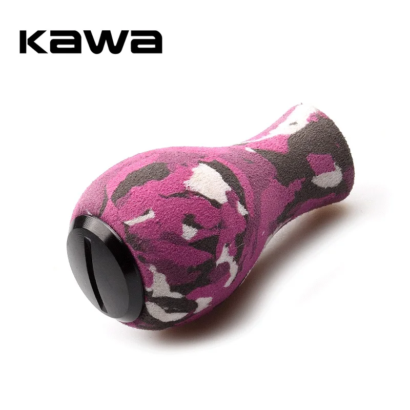 Kawa Fishing Reel Knob For S/ D Reel EVA Materail 7*4*2.5mm Bearing DIY Handle Accessory Reel Rocker Camouflage knob