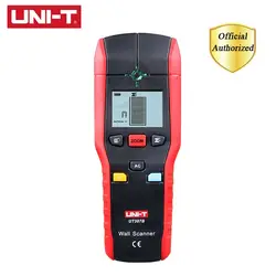 UNI-T UT387B Handheld Wall Scanners Ferrous Meters Non-ferrous Metal Detectors Copper Wood Metal Detector LED Light Indication