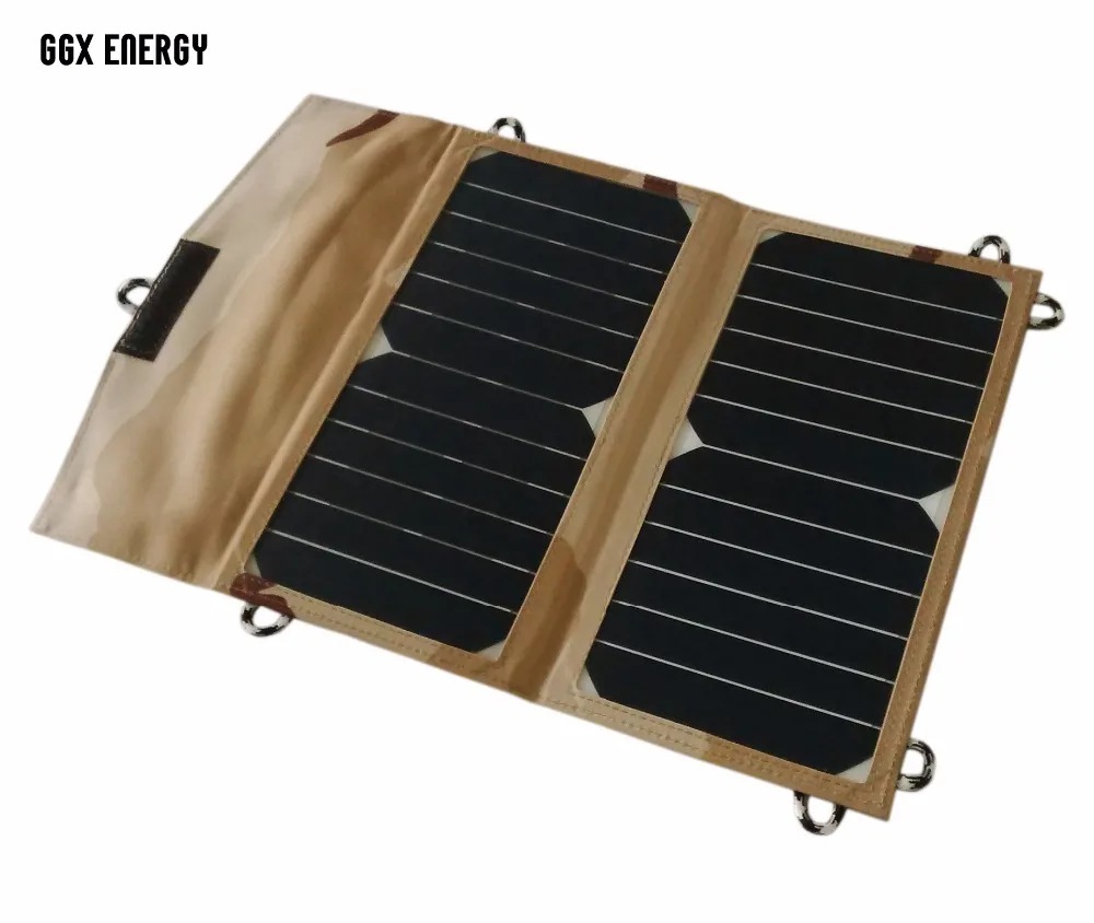 

14Watt Highest Efficiency SUNPOWER Solar Cell Panel Folding Portable Solar Charger for iPhone/Samsung/LG/Xiaomi/iPad/Power Bank