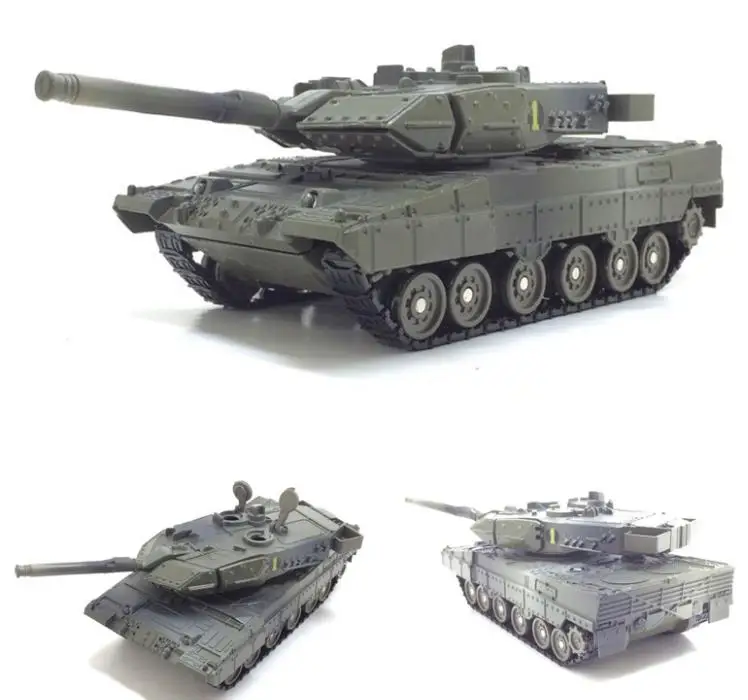 1:48 sacle alloy tank models,high simulation Leopard tank,children's educational toys,flashing & musical,free shipping