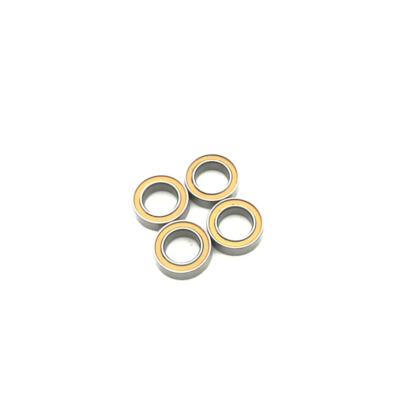 Mr128rs Bearing Abec-3 (10pcs) 8*12*3.5 Mm Miniature Mr128-2rs Ball Bearings Rs Mr128 2rs With Orange Sealed L-1280dd