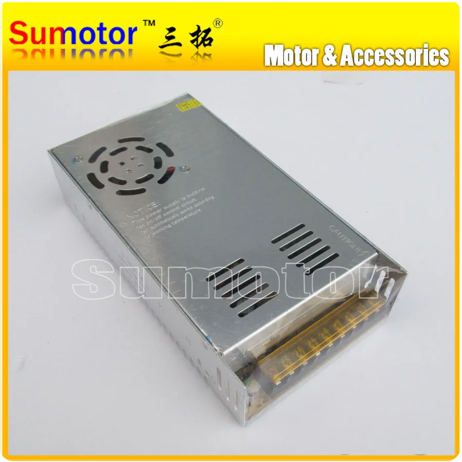 AC to DC 24V 15A power supply switch control, Electric adapter, Input 100~240V, 50/60Hz, Output 24V, 15A,  monitor/ DC motor