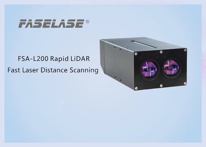 TOF Faselase 200 meters Fast Laser Distance Scanning Sensor