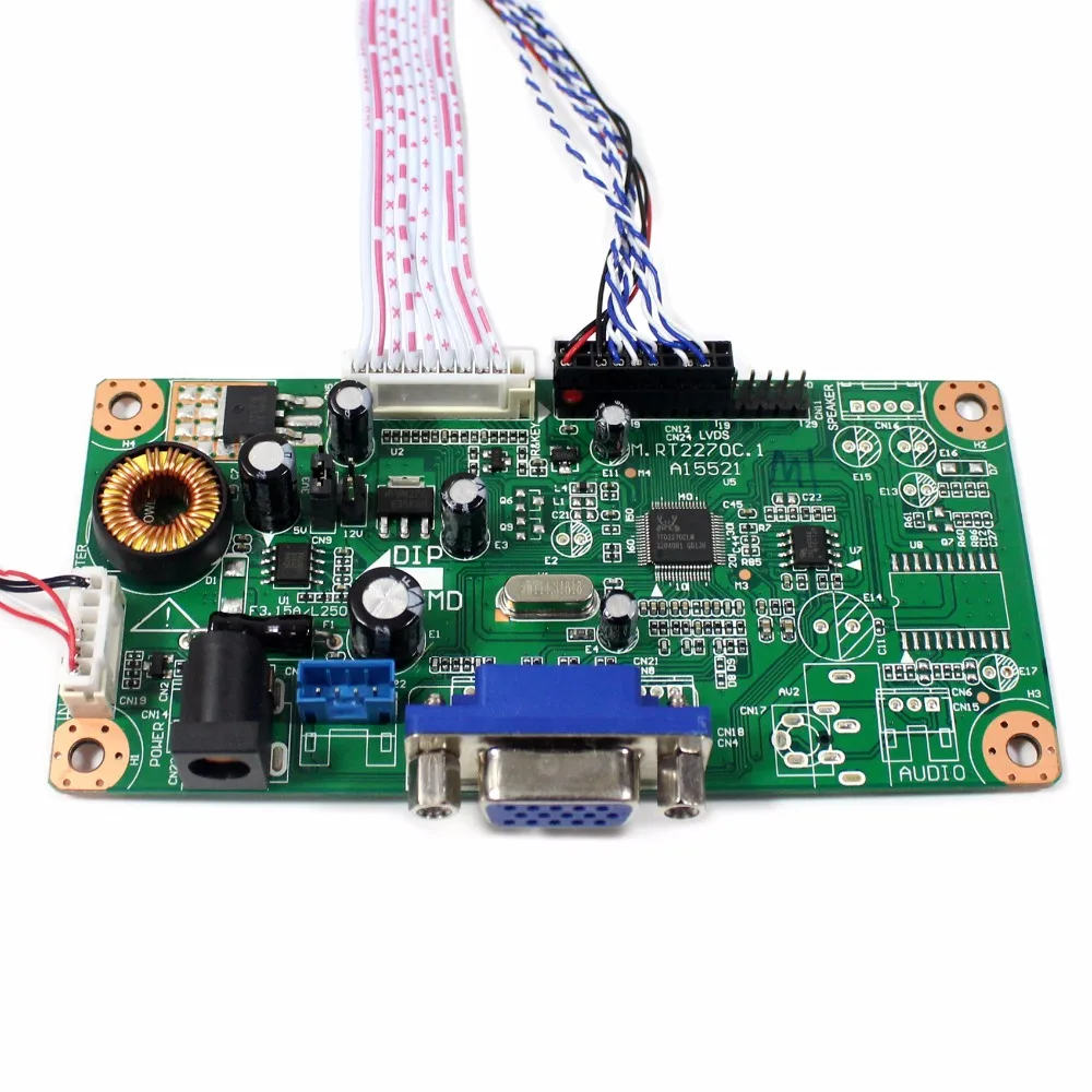 Papan Pengontrol LCD VGA RT2270 dengan 10.1 Inci 1366X768 B101XAN01.3 Layar Lcd IPS