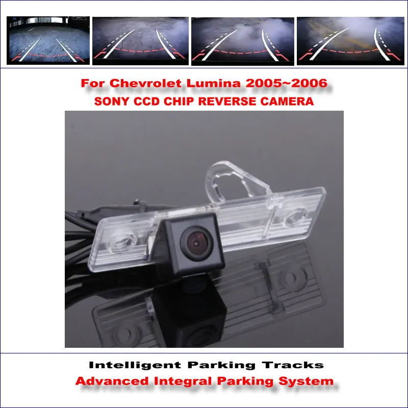 

For Chevrolet Chevy Lumina 2005-2006 Car Rear Camera Backup Reverse NTSC RCA AUX HD SONY Intelligent Parking Tracks CAM