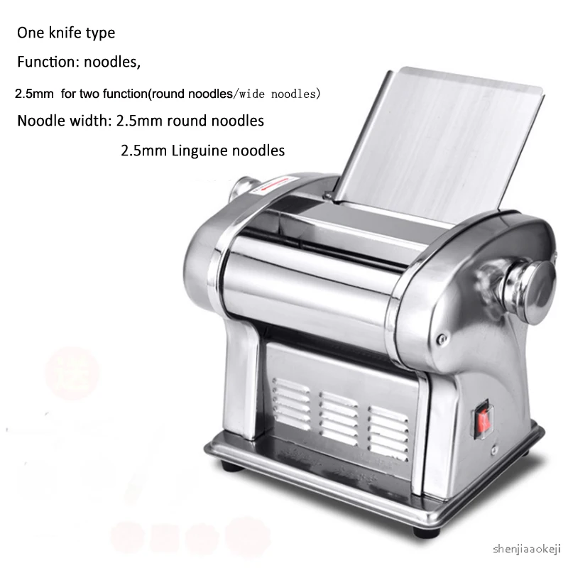 JCD noodle machine Electric noodle machine Press cutting machine stainless steel noodle cutting dumpling skin machine 220V