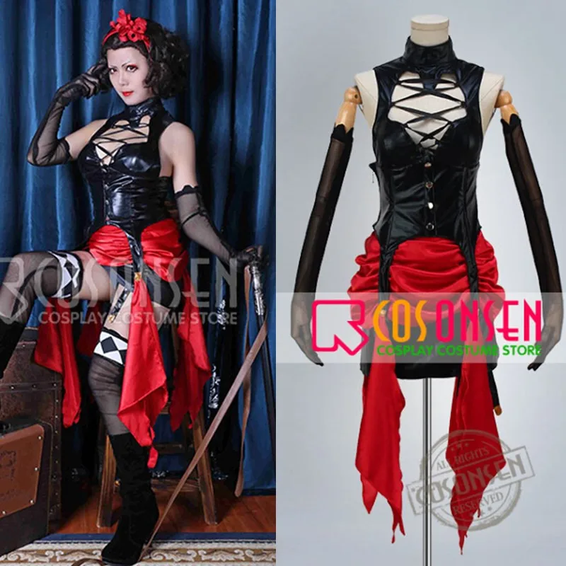 COSPLAYONSEN Kuroshitsuji Black Butler Circus Troup Beast Dress Cosplay Costume Custom Made