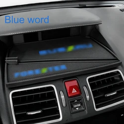 QHCP Latex Car Phone Holder Non-slip Mat Dashboard Anti-Slip Sticky Pad Fit For Subaru Forester 2013 2014 2015 2016 2017 2018