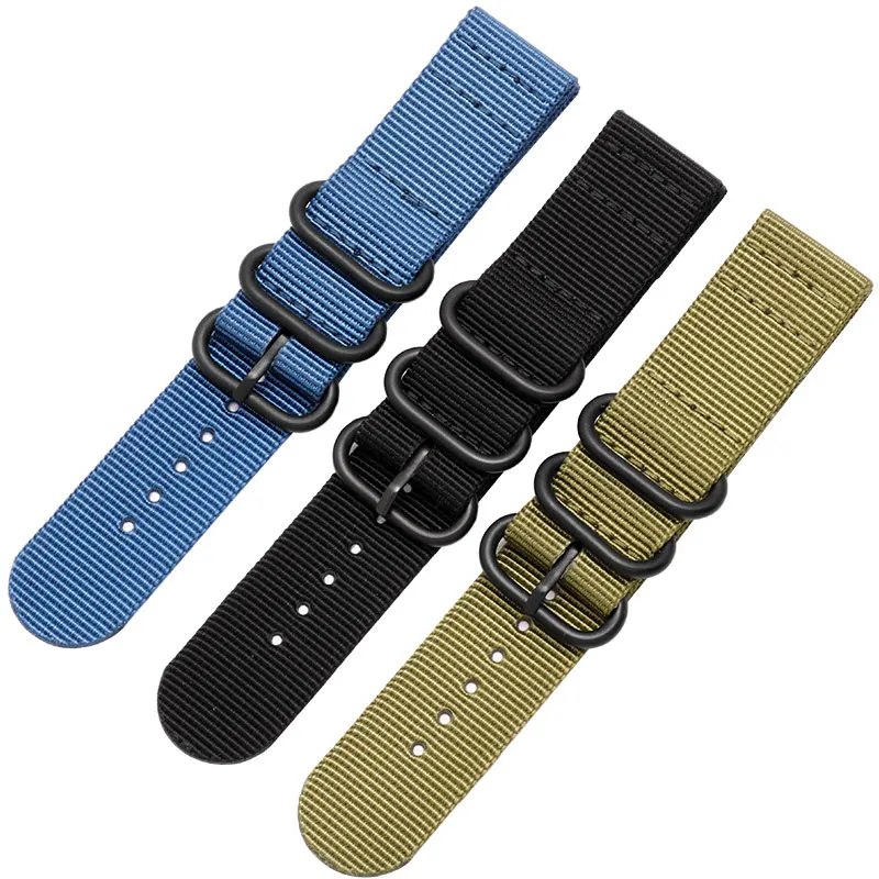 

24mm Nylon watchband adapted to Suunto 9 Traverse series nylon Watch belt smart Watch Accessories mens wristband