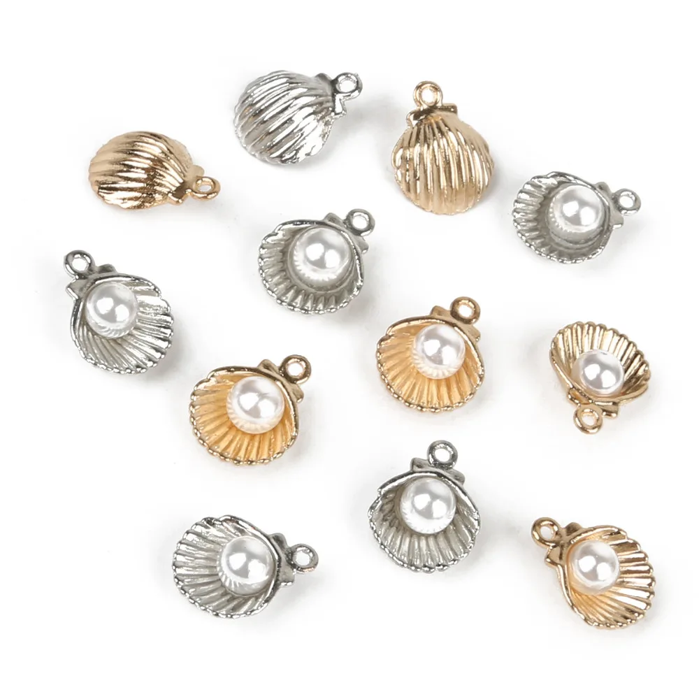 11*15mm 10 sztuk stopu Metal emalia złota obudowa uroku wisiorek dla DIY koraliki do kolczyków bransoletka naszyjnik biżuteria ustalenia Making