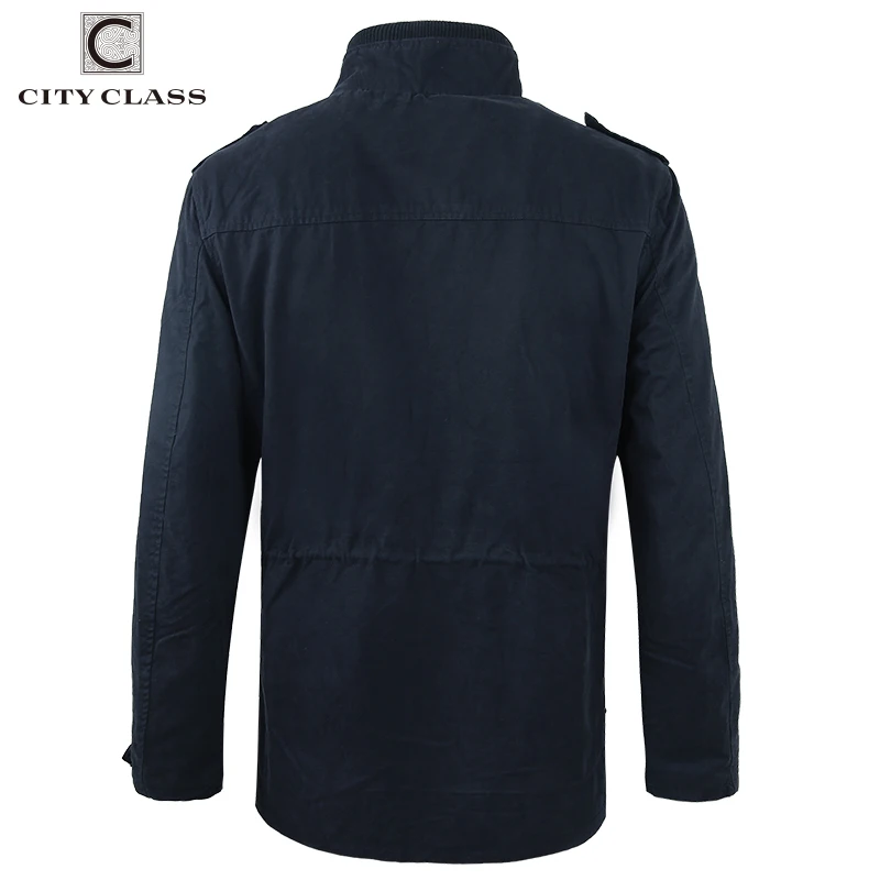 CITY CLASS Brand Mens 100% Washed Cotton Windbreakers Casual Loose Stand Collar Multi-colors Badges Men Jackets Coats Cool 3799