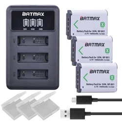 3X NP BX1 Bateria NP-BX1 baterii + 3-sloty LED ładowarka do Sony DSC RX1 RX100 AS100V M3 M2 HX300 HX400 HX50 HX60 GWP88 AS15 WX350