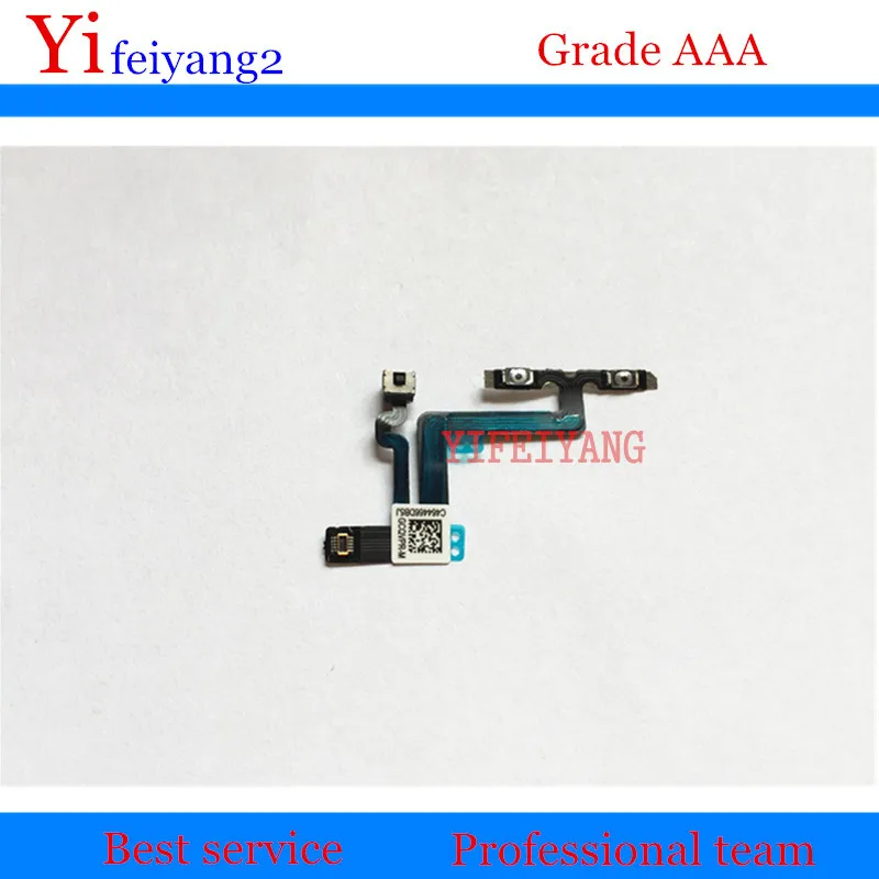 

30pcs New A Quality For iPhone 6 plus 5.5" Volume Button Flex Cable Mute Silent Switch