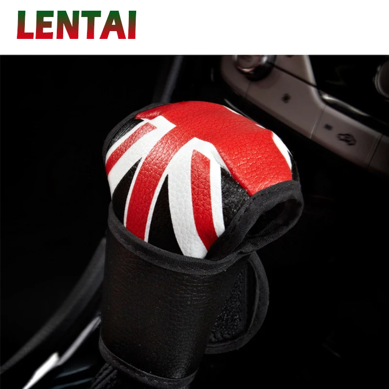 LENTAI 1Pc Car Gear Shift Collars Cover Leather For VW Golf 4 7 5 MK4 Mazda 6 cx-5 Peugeot 206 207 208 508 Touareg Tiguan 2017