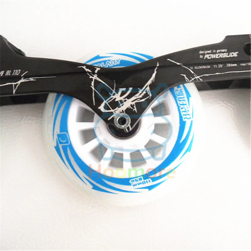 3X125 3X110 3X100 3X90 3 Wheels Inline Speed Skate Frame with 3-layers Strengthen Structure M7 Alloy 90mm 100mm 110mm 125mm