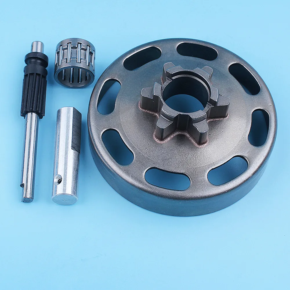 Imagem -04 - Chainsaw Oil Pump Piston Assy para Husqvarna 6t Clutch Drum Sprocket Substituição de Jardim Ferramentas de Jardim 135 140 135e 140e
