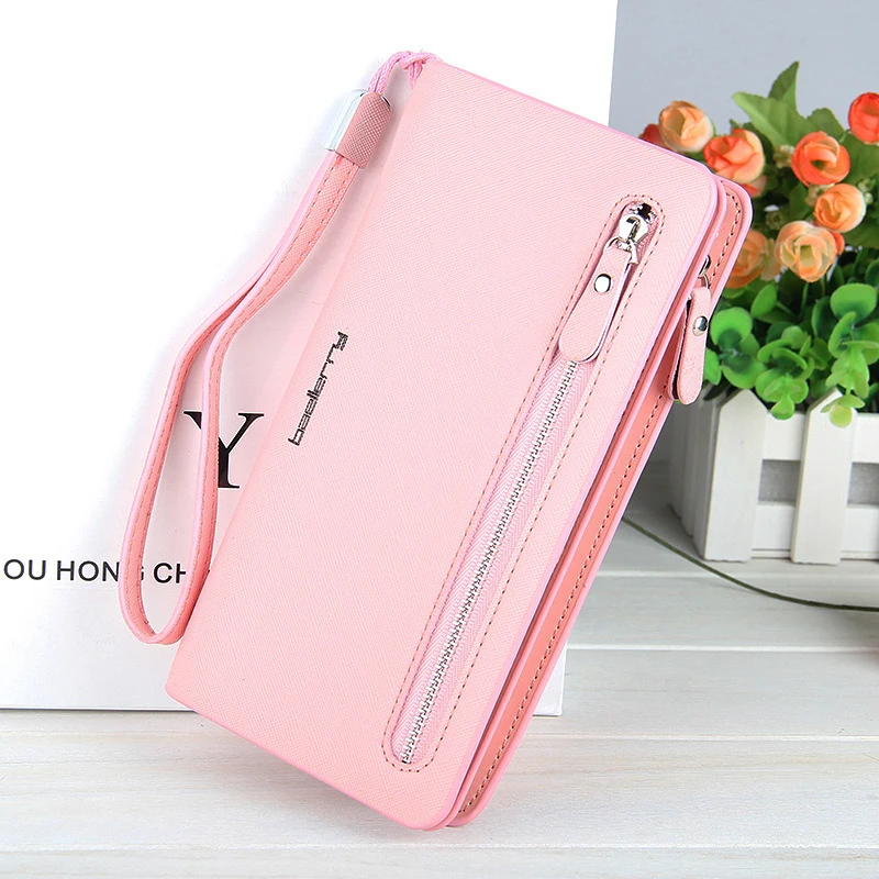 Fashion Women Wallet Zipper Top Quality Female Wallet Purse Multifunction Women's Purse Card Holder Money Bag Long Wallet