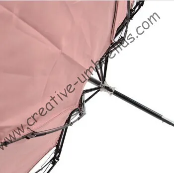 

Anti-rust umbrellas ,three fold, summer parasol,hand open,windproof,bag parasol,UV protecting,pink coating,pantone colour