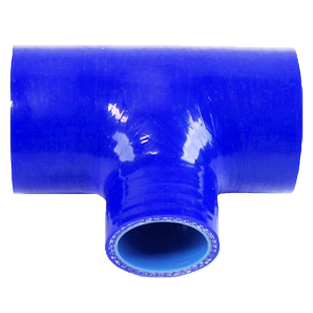 Universal Length:130mm*35mm T Piece Silicone Hose ID:38mm ID:1.1inch T Shape Tube Air Filter Silicone Hump house pipe BOV3