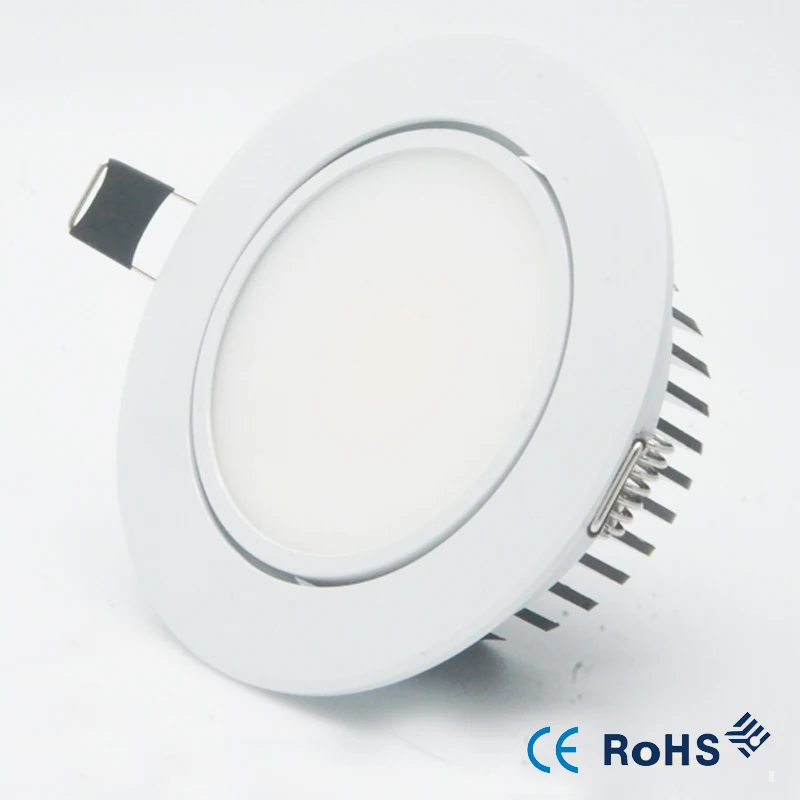 

NEW 5W 9W 12W Dimmable Led downlight light COB Ceiling Spot Light 85-265V ceiling recessed Lights Indoor Lighting + LED driver