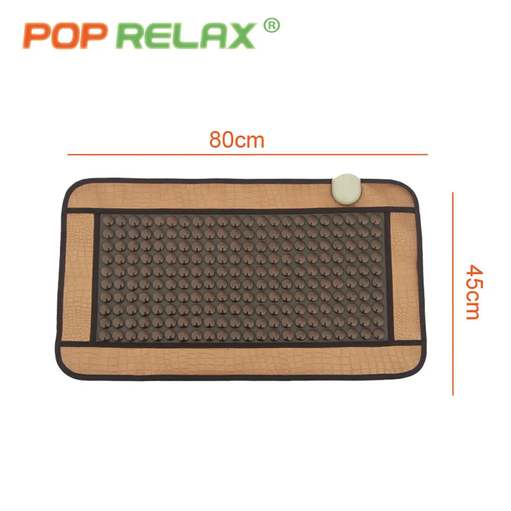 POP RELAX healthcare Korea germanium tourmaline massage mat jade mattress electric heating therapy pad cushion nuga best CERAGEM