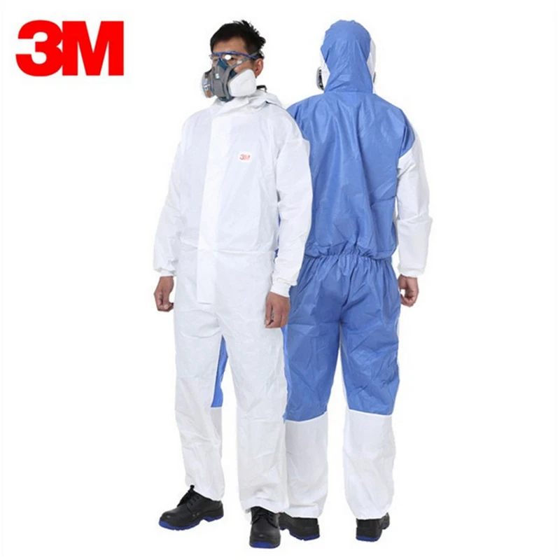 

3M 4535 Non-Woven Coverall CleanRoom Clothes Anti static and Anti chemical liquid splash and effective protection of particles