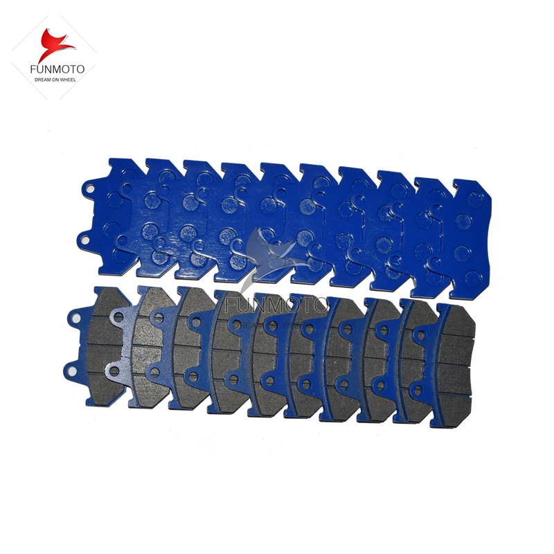 

10 pairs brake pad of off road bike scooter dirt bike motorcycle gokart motocross atv and utv