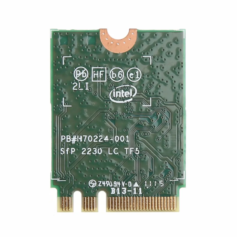 Dual Band 2.4+5GHZ 867M Bluetooth V4.2 M.2 WLAN Wifi Wireless Card Module For Intel 8260 AC DELL 8260NGW DP/N 08XJ1T