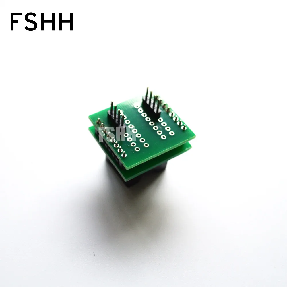 مطلية بالذهب عالية الجودة طبقة مزدوجة مجلس SOP8 إلى DIP8 SOIC8 إلى DIP8 IC المقبس مبرمج مأخذ توصيل محول لواسعة 150mil