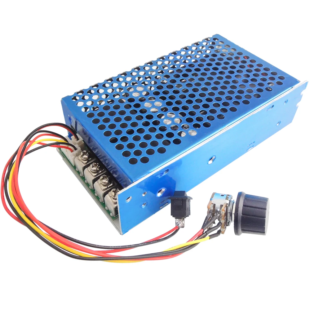 10-50V 100A 3000W PWM DC Motor Speed Control Controller Programable HHO Control 12V 24V 30V  Forward Reverse Switch